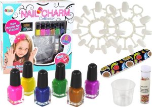 LeanToys Zestaw Do Malowania Paznokci Manicure Lakiery 1