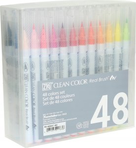 Artequipment Zig Clean Color Pensel Pen Sæt med 48 stk 1