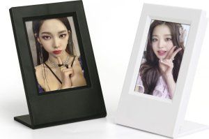 Ramka LoveInstant 2x Ramka + Pudełko na Zdjęcia do FUJIFILM INSTAX Mini 12 11 9 8 7s 70 90 50 40 EVO LiPlay Link 2 SE / Biała i Czarna 3