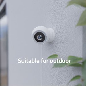 Kamera IP Avanca International BV Hombli smarte outdoor Kamera, Compact Cam 2K, weiß 2