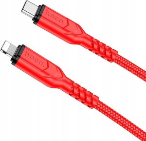 Kabel USB Hoco HOCO kabel Typ C do Lightning PD 3A 20W X59 1 m czerwony 1