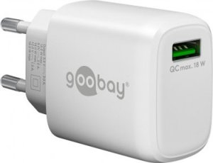 Ładowarka Goobay Szybka ładowarka USB QC 3.0 (18 W), biała 1