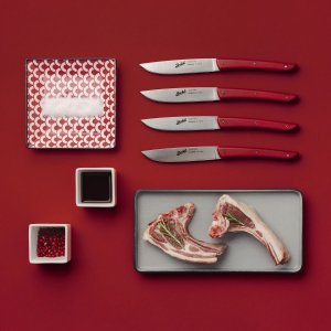 Berkel Berkel steak knife set 4-pcs. Color red 2