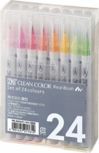 Artequipment Zig Clean Color Pensel Pen sæt m. 24 stk 1