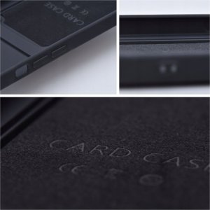 4kom.pl Futerał CARD CASE do SAMSUNG A35 5G czarny 2