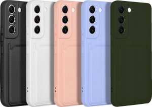 4kom.pl Futerał CARD CASE do SAMSUNG A55 5G różowy 7