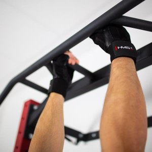 HMS RST04 Rękawice na siłownię, czarne, r. M 5