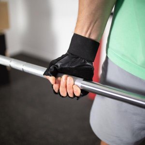 HMS RST04 Rękawice na siłownię, czarne, r. M 8