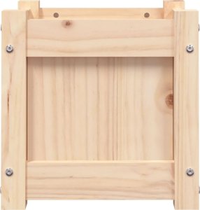 vidaXL vidaXL Donice ogrodowe, 2 szt., lite drewno sosnowe 6