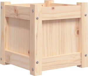 vidaXL vidaXL Donice ogrodowe, 2 szt., lite drewno sosnowe 8