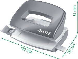 Zszywacz Leitz Zszywacz + dziurkacz Mini NeXXt WOW red 3