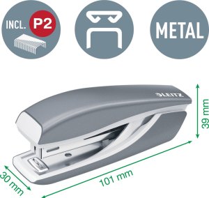Zszywacz Leitz Zszywacz + dziurkacz Mini NeXXt WOW red 4