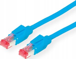 Datwyler DÄTWYLER S/FTP Patch Cord Cat.6 (Class E), CU 7702 flex LS0H, Hirose TM21, niebieski, 0,5 m 1