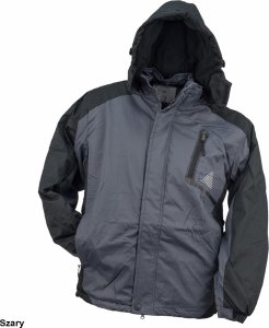 Kurtka męska URGENT KURTKA OCIEPLANA Y-263 - MĘSKA OCIEPLANA POLAREM - szary XL 5