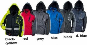 Kurtka męska URGENT KURTKA OCIEPLANA Y-263 - MĘSKA OCIEPLANA POLAREM - szary XL 7