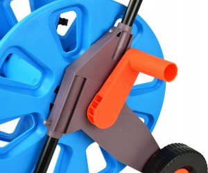 Geko Wózek do 60m węża ogrodowego/niebieski/(4) 9