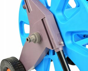 Geko Wózek do 60m węża ogrodowego/niebieski/(4) 10