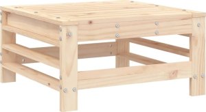 vidaXL 7-częściowy zestaw mebli ogrodowych, lite drewno sosnowe 6