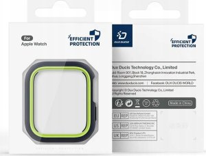 Dux Ducis DUX DUCIS futerał BAMO do Apple Watch 7 / 8 / 9 45 mm czarno zielony 5
