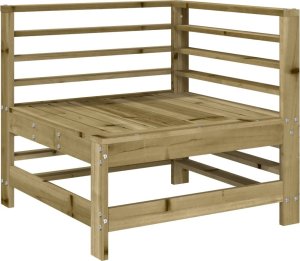 vidaXL vidaXL 6-cz. zestaw mebli ogrodowych, impregnowane drewno sosnowe 3