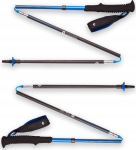 Black Diamond Black Diamond Trekking Poles Distance Carbon Z (blue, 1 pair, 115 cm) 1