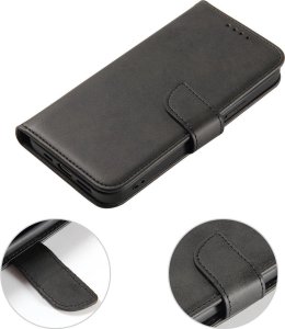 Hurtel Etui Magnet Case do Samsung S24 Ultra z klapką i portfelem - czarne 5
