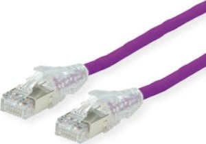 Triton DTWYLER Kabel krosowy kat. 6A (klasa EA) S/FTP, CU 7702 flex LSOH, AMP v2, fioletowy, 2 m 1