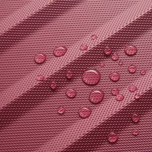 Tectake Zestaw walizek Cleo 4-częściowy z wagą bagażową - bordowy 8