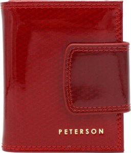 Peterson Skórzany damski portfel Peterson PTN 42329-SBR NoSize 1