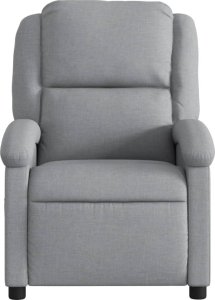 Triton Rozkładany fotel masujący, elektryczny, jasnoszary, tkanina 9