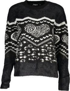 Desigual CZARNY SWETER DESIGUAL DAMSKI XL 1