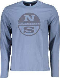 NORTH SAILS NIEBIESKI T-SHIRT MĘSKI Z DŁUGIM RĘKAWEM NORTH SAILS S 1