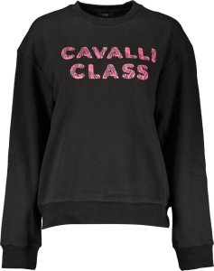 Cavalli Class CAVALLI CLASS CZARNA BLUZA BEZ ZAMKA S 1