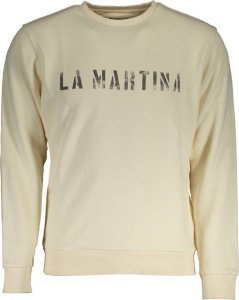 La Martina LA MARTINA BIAŁA MĘSKA BLUZA BEZ ZAMKA 2XL 1