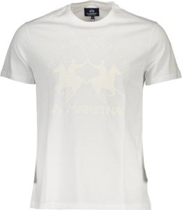 La Martina LA MARTINA T-SHIRT MĘSKI Z KRÓTKIM RĘKAWEM BIAŁY XL 1