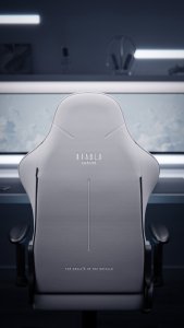 Fotel Diablo Chairs X-Starter niebieski 6