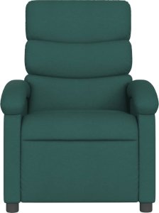 vidaXL vidaXL Elektryczny fotel rozkładany, ciemnozielony, obity tkaniną 9