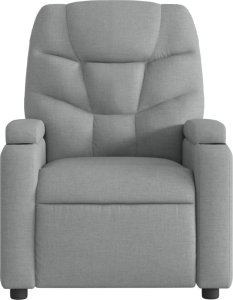 Triton Rozkładany fotel masujący, elektryczny, jasnoszary, tkanina 8