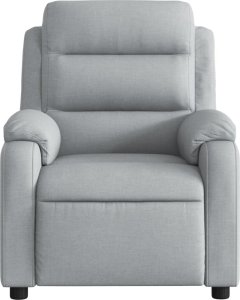 Triton Rozkładany fotel masujący, elektryczny, jasnoszary, tkanina 9