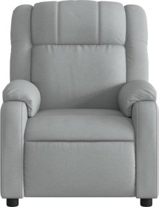 Triton Rozkładany fotel masujący, elektryczny, jasnoszary, tkanina 9