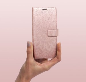 OEM Kabura MEZZO Book do XIAOMI Redmi Note 13 Pro Plus 5G mandala złoty róż 8