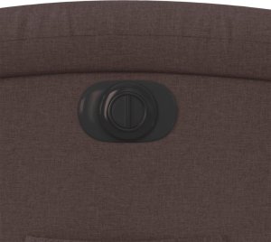 vidaXL Podnoszony fotel masujący, elektryczny, rozkładany, brązowy 11