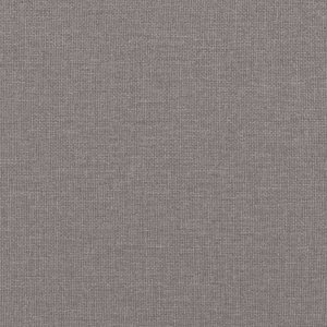 vidaXL Fotel, taupe, 60 cm, obity tkaniną 7