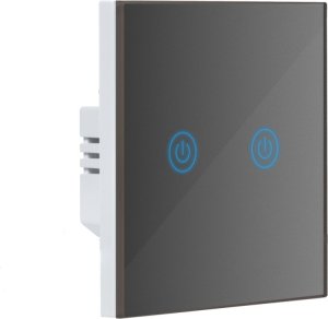 Art SMART WYŁĄCZNIK ŚWIATŁA WIFI podwójny szary ART oem 2