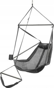 Eno Lounger Hanging Chair, Grey/ Charcoal 1