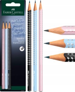 Teka Ołówek Sparkle Harmony 3szt FABER CASTELL 2