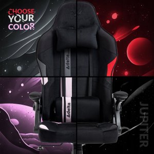 Fotel Kraken FOTEL GRACZA KRAKEN JUPITER CZERWONY MATERIAŁ 13