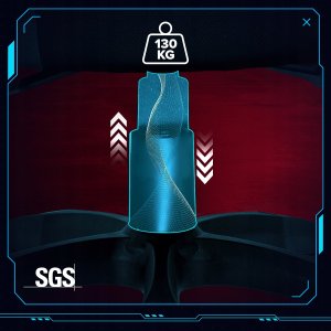 Fotel Kraken FOTEL GRACZA KRAKEN JUPITER CZERWONY MATERIAŁ 17