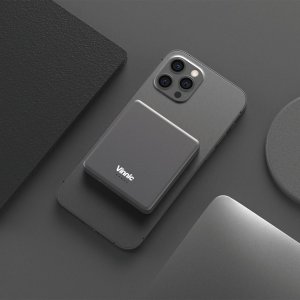 Powerbank Vinnic Vinnic MANA Magnetic Wireless Powerbank 8.000mAh, grey 3