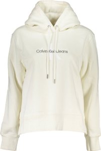 Calvin Klein BLUZA DAMSKA CALVIN KLEIN BEZ ZAMKU BIAŁA XS EU 1